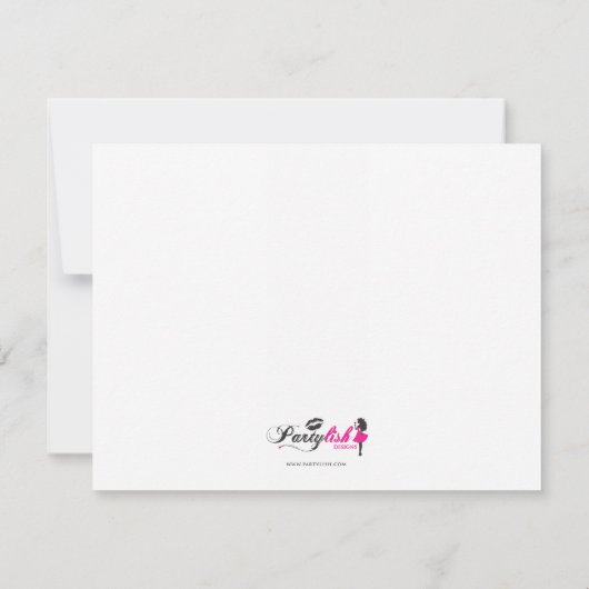 Sonnentag Einladung (Rückseite)