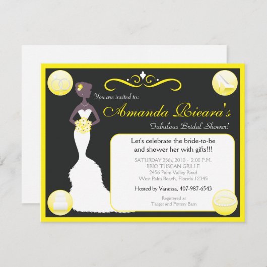 Sonnentag Einladung (Vorne/Hinten)