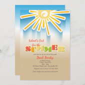 Sonnentag Einladung (Vorne/Hinten)