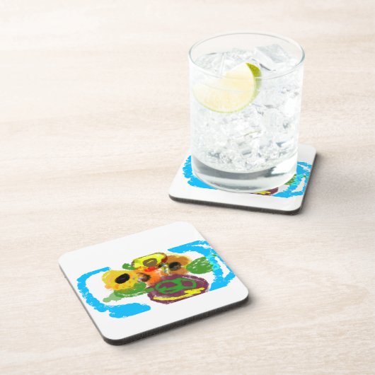 Sonnentag Getränkeuntersetzer (Rechte Seite)