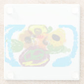 Sonnentag Glasuntersetzer (Rückseite)