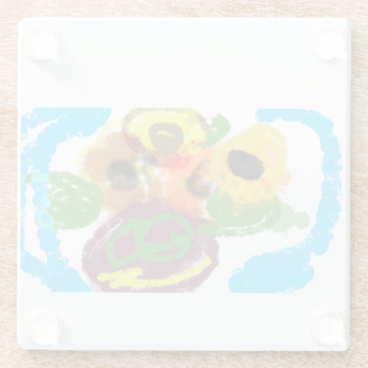 Sonnentag Glasuntersetzer (Rückseite)