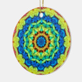 Sonnentag Kaleidoskop Keramikornament (Links)