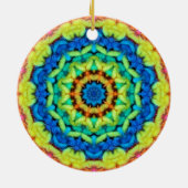 Sonnentag Kaleidoskop Keramikornament (Hinten)