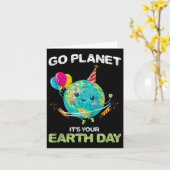 Sonnentag Karte (Gelbe Blume)