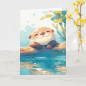 Sonnentag Karte (Gelbe Blume)