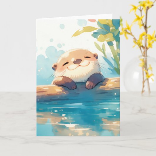 Sonnentag Karte (Gelbe Blume)