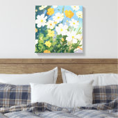 Sonnentag mit Daffodien Leinwanddruck (Insitu (Schlafzimmer))