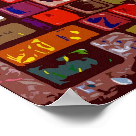 Sonnentag Poster (Ecke)