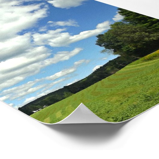 Sonnentag-Poster Poster (Ecke)