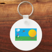 Sonnentag Schlüsselanhänger (Vorderseite)