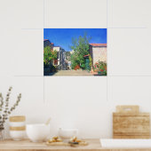 Sonnentag Yemin Moshe View Jerusalem Israel Öl Poster (Küche)