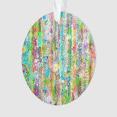 Sonnentage Akryler Ornament (Vorderseite)