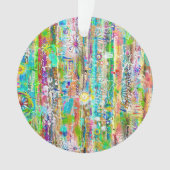 Sonnentage Akryler Ornament (Vorderseite)