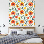 Sonnentage Leinwanddruck (Insitu (Schlafzimmer))