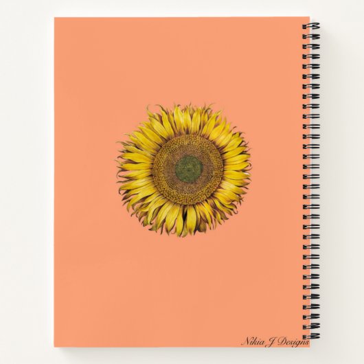 Sonnentage Notizblock (Rückseite)