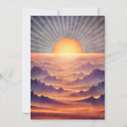 Sonnental Feiertagskarte (Vorderseite)