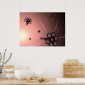 Sonnentaucher Poster (Küche)