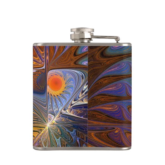 Sonnentempel Flachmann (Rückseite)