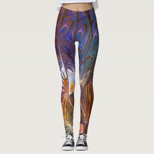 Sonnentempel Leggings (Vorderseite)