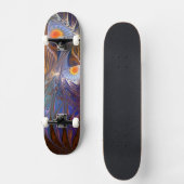 Sonnentempel Skateboard (Vorderseite)