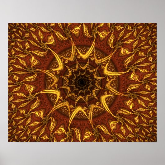 Sonnenteppich Poster (Vorne)