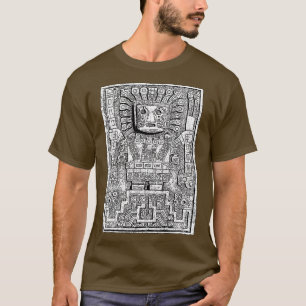 Sonnentor Sonnengott Viracocha Präkolumbianisch T-Shirt