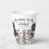 Sonnentrink-up Hexen Halloween-Kinderdusche Pappbecher (Vorderseite)