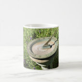 Sonnenuhr in Lavendel Kaffeetasse (Mittel)
