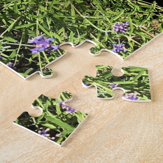 Sonnenuhr in Lavendel Puzzle (Seite)