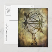 Sonnenuhr Postkarte (Vorne/Hinten)