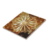 SonnenUniversum Kosmische Wärme Golden Brown Farbe Fliese (Seite)