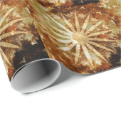 SonnenUniversum Kosmische Wärme Golden Brown Farbe Geschenkpapier (Rolleneckpunkt)