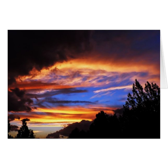 Sonnenuntergang (Vorderseite (Horizontal))