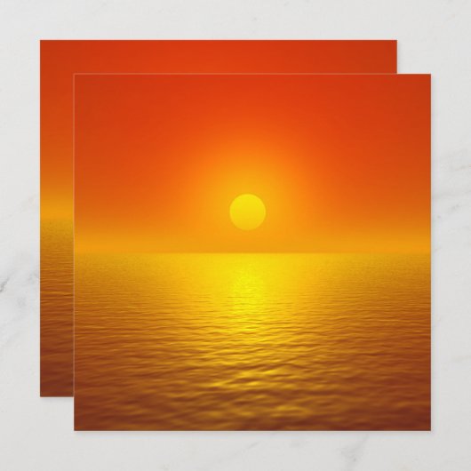 Sonnenuntergang (Vorne/Hinten)