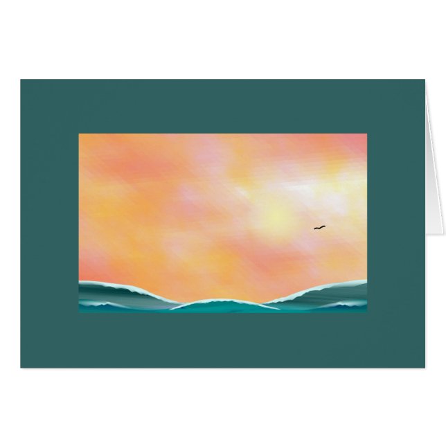 Sonnenuntergang (Vorderseite (Horizontal))