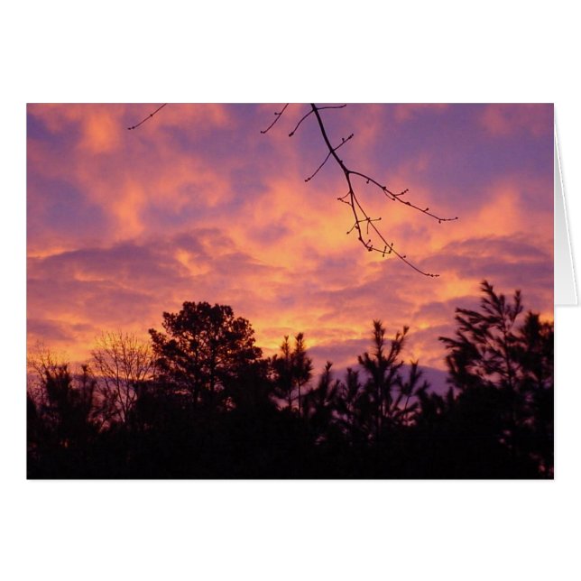 Sonnenuntergang (Vorderseite (Horizontal))