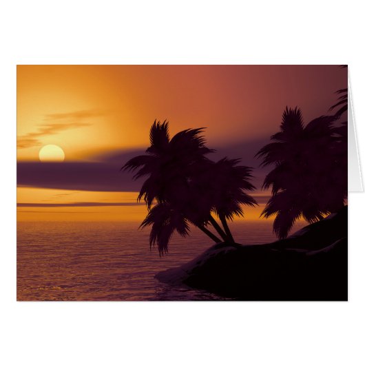 Sonnenuntergang (Vorderseite (Horizontal))