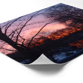 Sonnenuntergang5 Poster (Ecke)