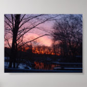 Sonnenuntergang5 Poster (Vorne)