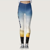 Sonnenuntergang 101 leggings (Vorderseite)