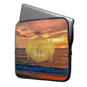 Sonnenuntergang 1577 laptopschutzhülle (Vorderseite Links)