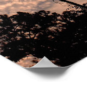 Sonnenuntergang 18 poster (Ecke)