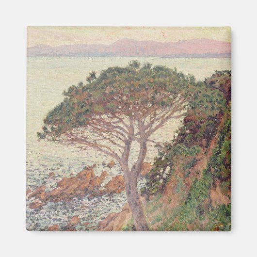 Sonnenuntergang 1916 (Öl auf Leinwand) Magnet (Vorne)