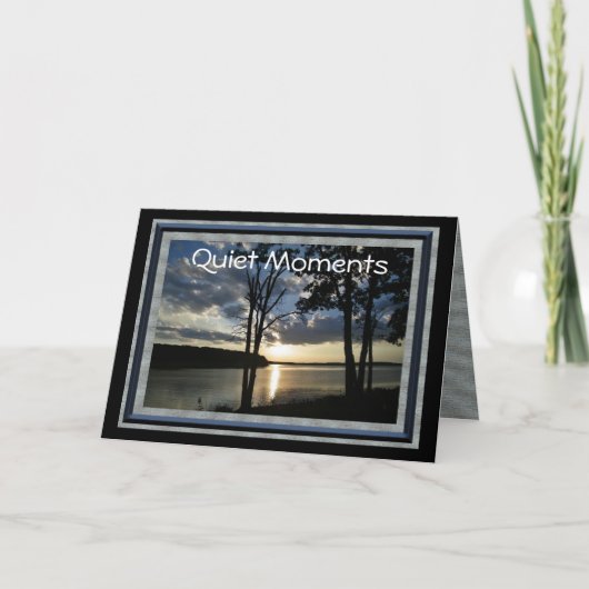 Sonnenuntergang#1 Anpassen eines beliebigen Ereign Karte (Vorderseite)