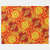 Sonnenuntergang 1 fleecedecke (Vorderseite (Horizontal))