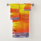 Sonnenuntergang 2443 badhandtuch set (Insitu)