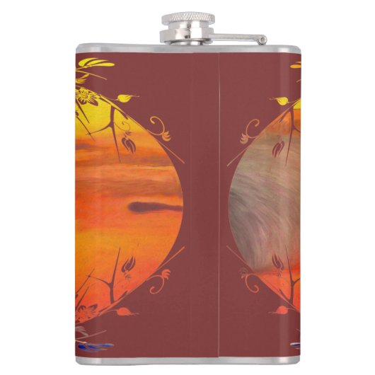 Sonnenuntergang 2443 flachmann (Rückseite)