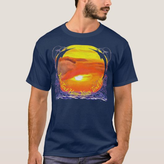 Sonnenuntergang 2443 T-Shirt (Vorderseite)