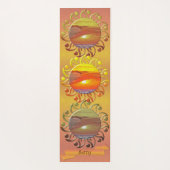 Sonnenuntergang 2443 yogamatte (Rückseite)